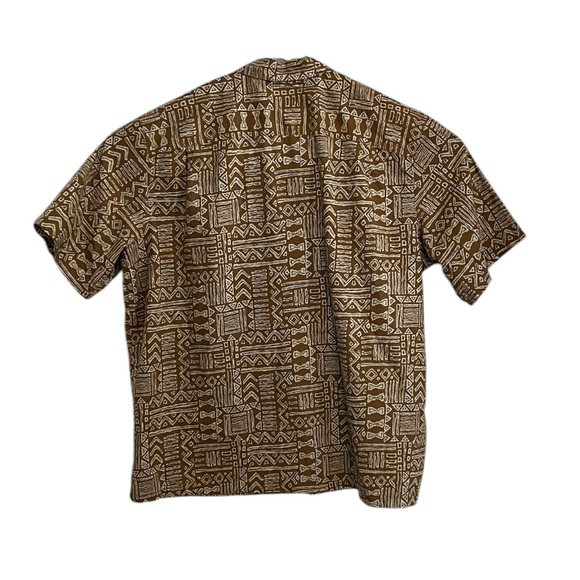 L.L. Bean Men’s Tropics Walnut Geo Hawaiian Aztec Mayan Size XXL NWT - Picture 4 of 8